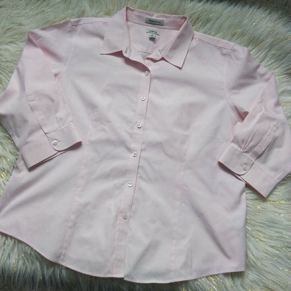 Women's L.L. Bean Dress Shirt Size XLP